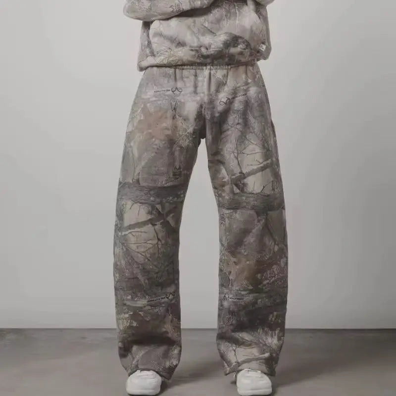 Casual Y2K Camo Pants