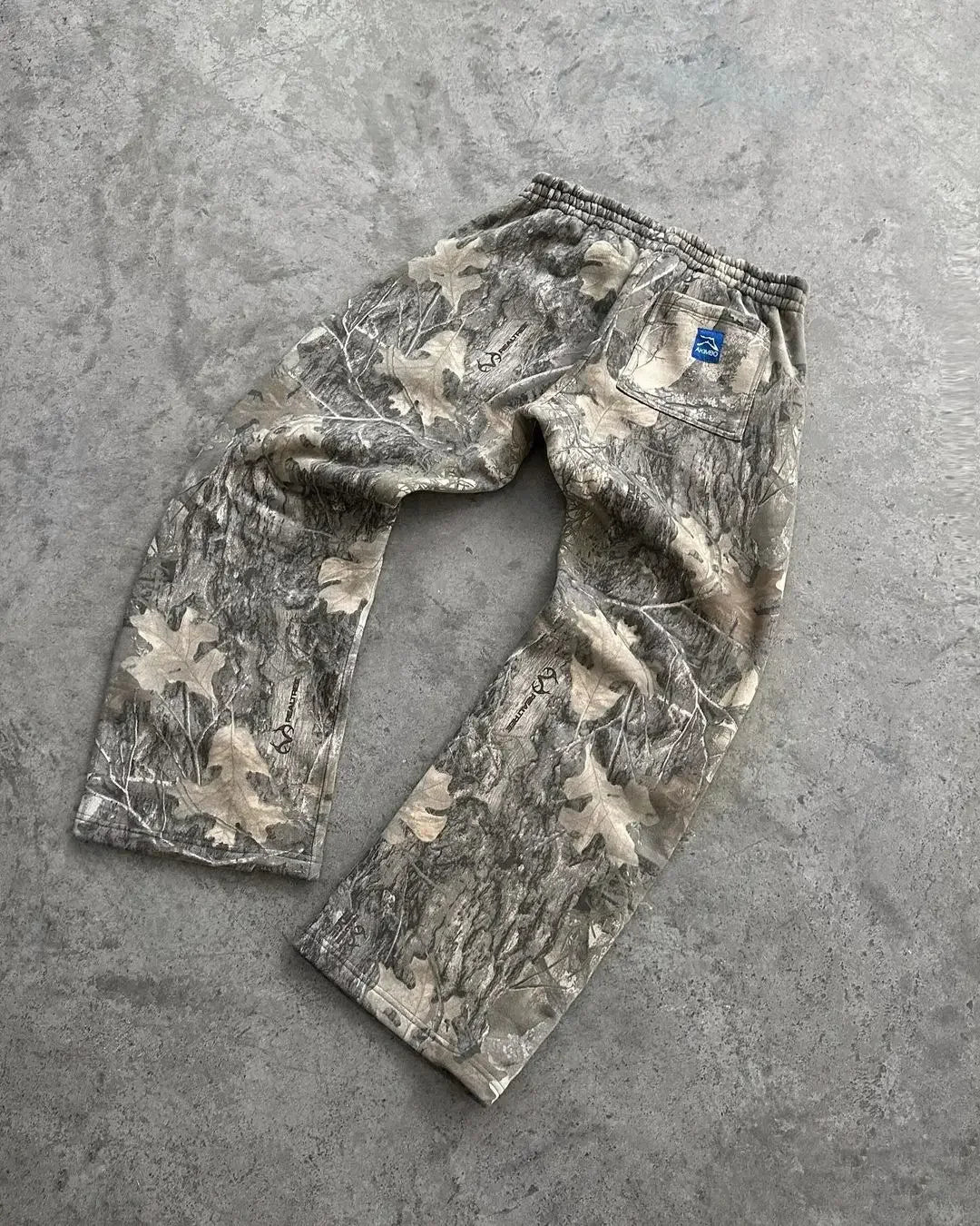 Casual Y2K Camo Pants